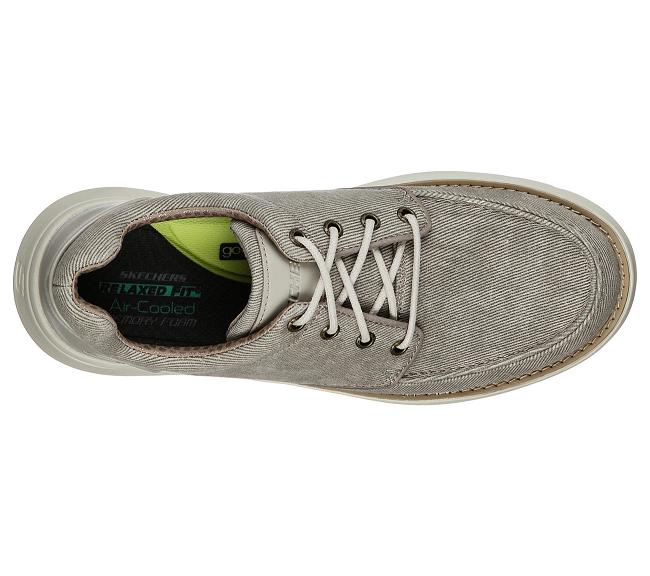Zapatos Colegio Skechers Hombre - Doveno Kaki DVXIM8194